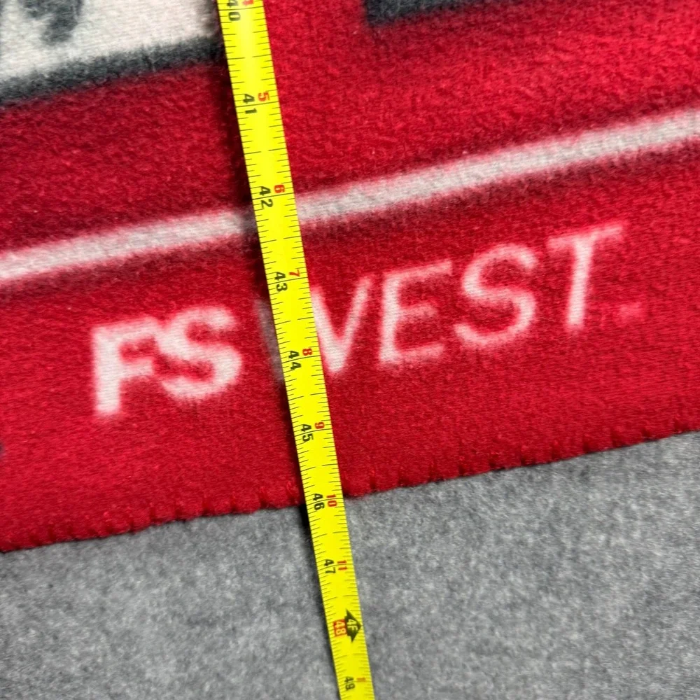 Los Angeles Angels Hall of Fame Fleece Throw‎ Blanket FS Vest Red 46x63 MLB